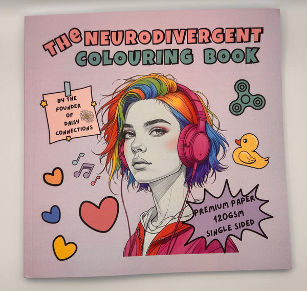 Neurodivergent Colouring Book