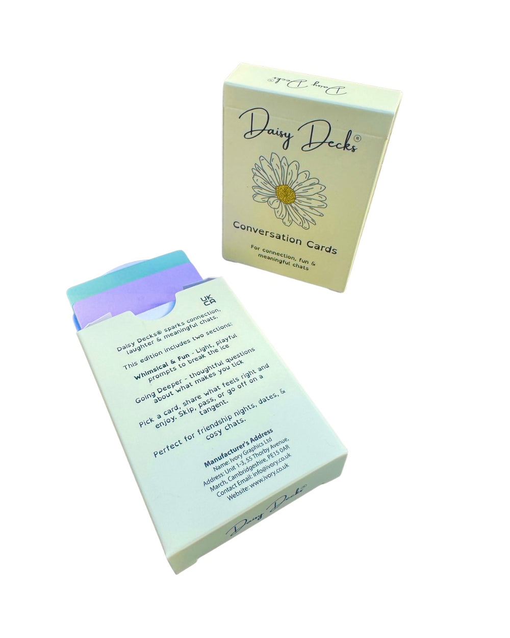 Friendship Conversation Cards by Daisy Decks